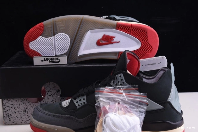 Kicked Out Shoe Store Retro Bred Air CV9388-001 Off Jordan White 4 x 0722